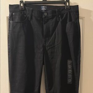 J. Crew NWT Mid-Rise Flare Crop black size 31T